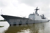 Hai tàu Hải quân Hàn Quốc thăm Cảng quốc tế Cam Ranh