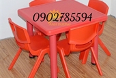 Bàn ghế nhựa , bàn ghế gỗ cho bé mầm non