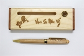Bút gỗ quà tặng tình yêu lứa đôi