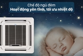 Lắp Máy lạnh âm trần MIDEA không khí trong lành đảm bảo sức khỏe và sự thoải mái